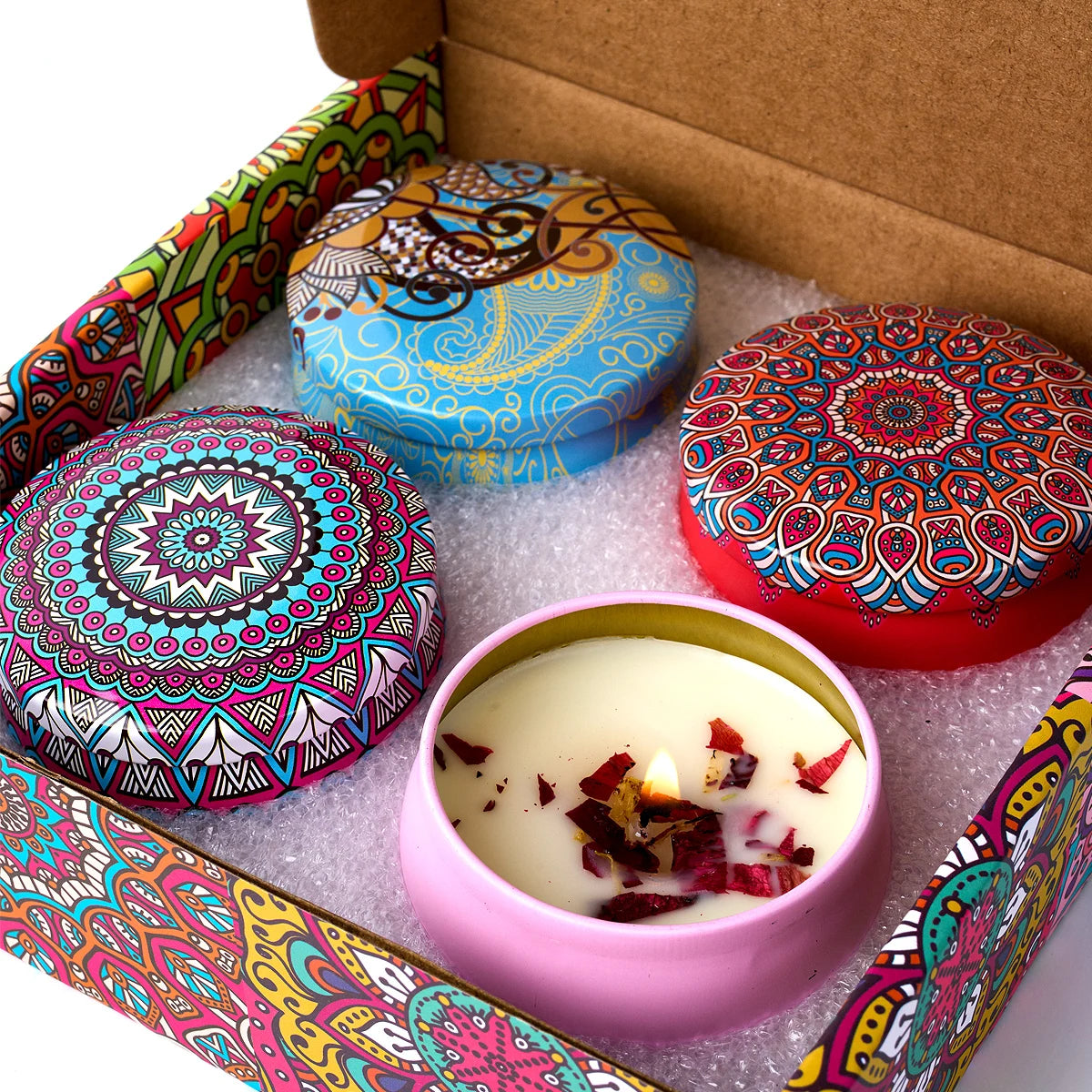 Owlight Coffret Bougies Parfumées Édition Vintage - vue ensemble du coffret