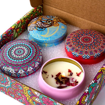 Owlight Coffret Bougies Parfumées Édition Vintage - vue ensemble du coffret