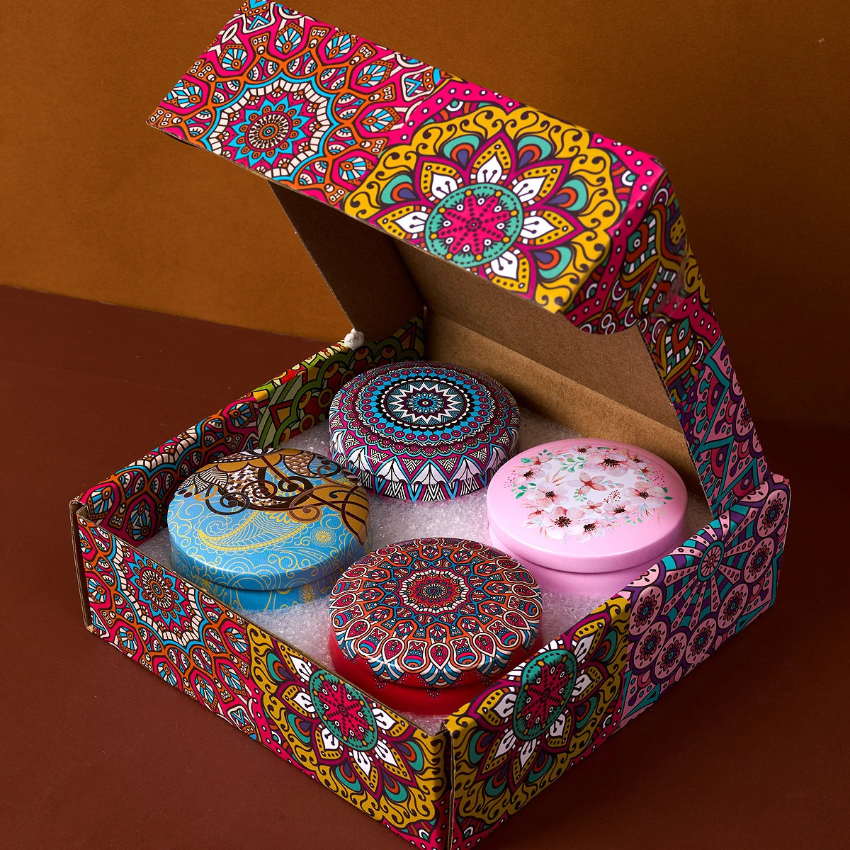 Owlight Bougies Vintage Décoratives dans Coffret Cadeau