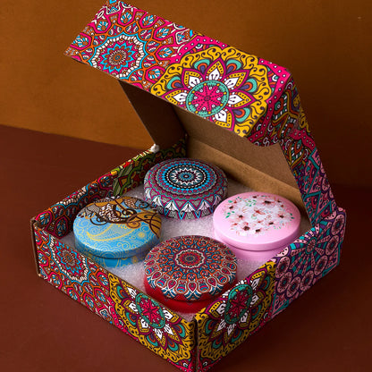 Owlight Bougies Vintage Décoratives dans Coffret Cadeau